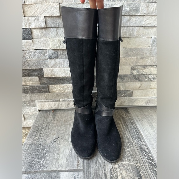 Vince Camuto Jaran leather suede riding boots Size 6.5 - Picture 10 of 16
